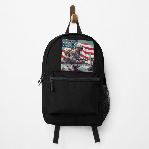 Item preview, I STAND FOR THE FLAG KNEEL FOR THE CROSS FAMILY, MOM, DAD, GIFT, PYJAMAS designed and sold by carlos crane.