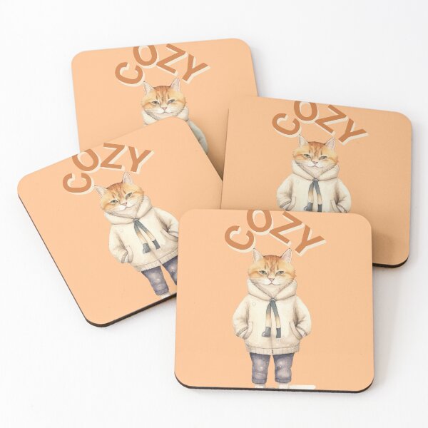 Item preview, COZY sweaterweather, fall, autumn,  2023. 2424, cozy, christmas, halloween,  vibes, cold, snow,  season, cat  designed and sold by YellowishStore.