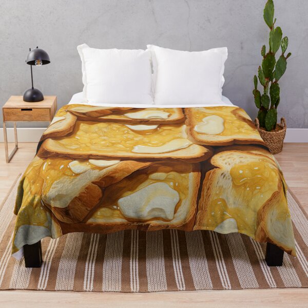 Item preview, Hot Buttered Toast Pattern designed and sold by Shannon Hilson.