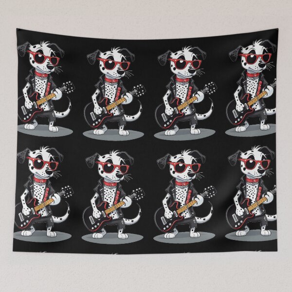 Item preview, Guitar Heroes - Dalmatian Dog III designed and sold by DevemDavam.