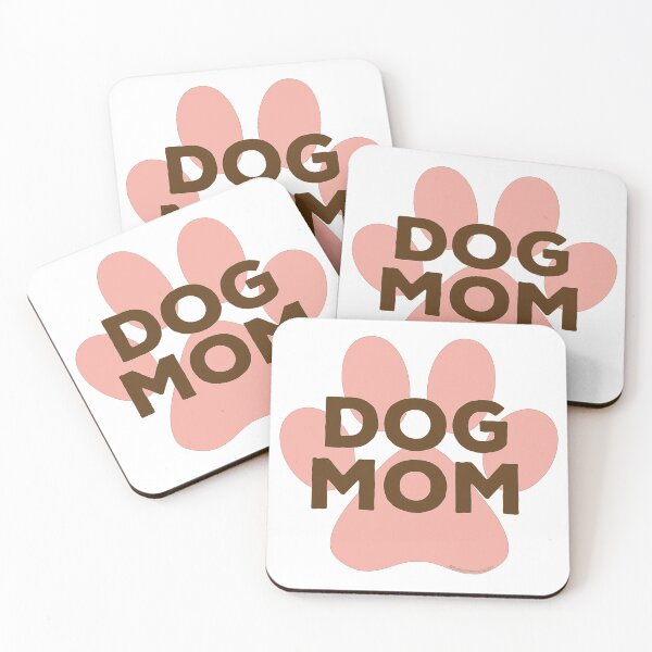 Item preview, Dog Mom Pink Paw Print Egyptian Revival Style designed and sold by PyramidPrintWrx.