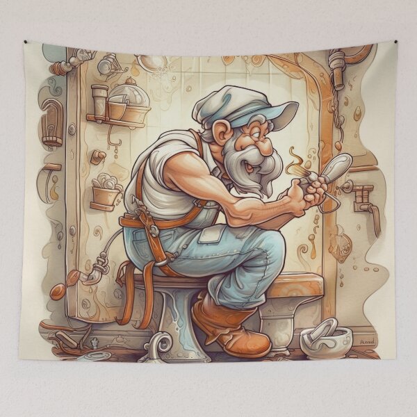 Item preview, Plumber  designed and sold by ComicsFactory.