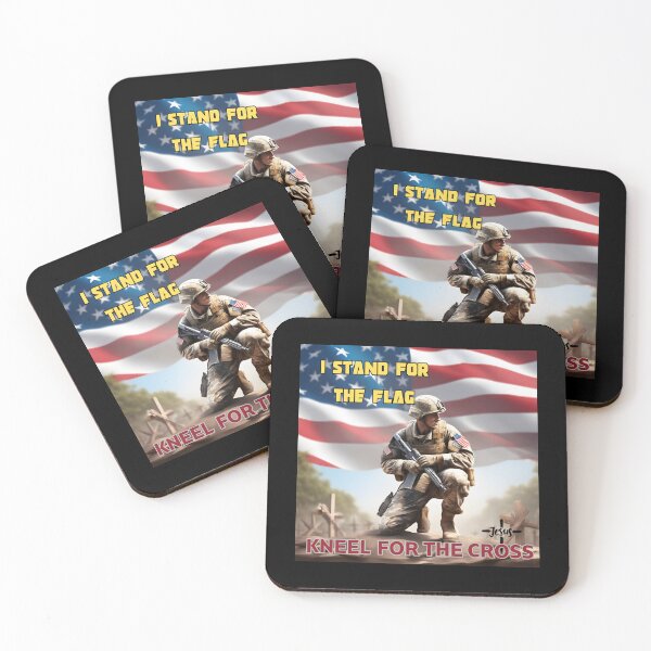 Item preview, I STAND FOR THE FLAG KNEEL FOR THE CROSS FAMILY, MOM, DAD, GIFT, PYJAMAS designed and sold by carlos crane.