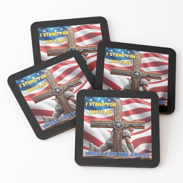 Item preview, I STAND FOR THE FLAG KNEEL FOR THE CROSS, CHRISTIAN, MOM, DAD, GIFT, PYJAMAS designed and sold by carlos crane.