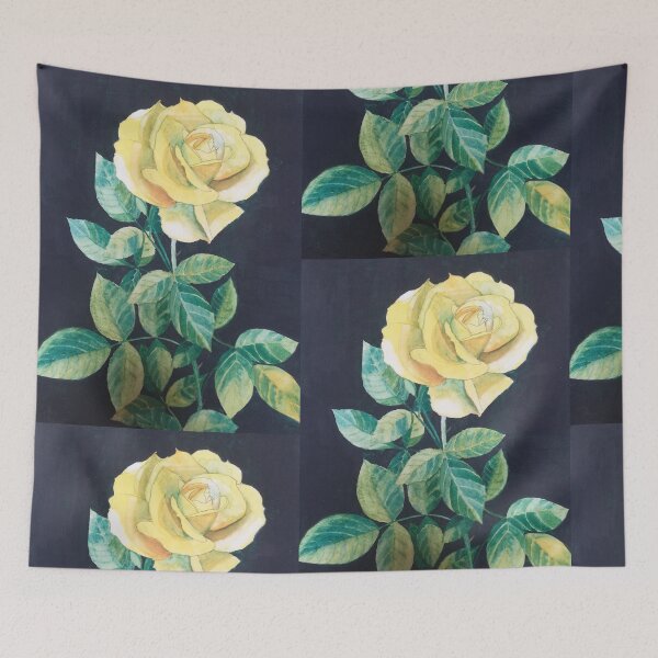 Item preview, Yellow Rose watercolour painting  designed and sold by esvb.