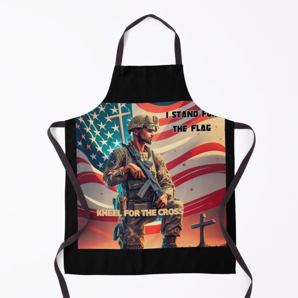 Item preview, I STAND FOR THE FLAG KNEEL FOR THE CROSS, CHRISTIAN, MOM, DAD, GIFT, PYJAMAS designed and sold by carlos crane.
