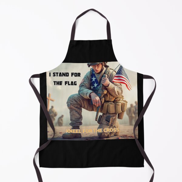 Item preview, I STAND FOR THE FLAG KNEEL FOR THE CROSS, CHRISTIAN, MOM, DAD, GIFT, PYJAMAS designed and sold by carlos crane.