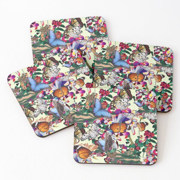 Item preview, Butterflies in a Blooming Garden 3 designed and sold by The Digital Compass.
