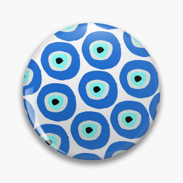 Item preview, Hand drawn evil eye pattern with white background designed and sold by DLGstudio.