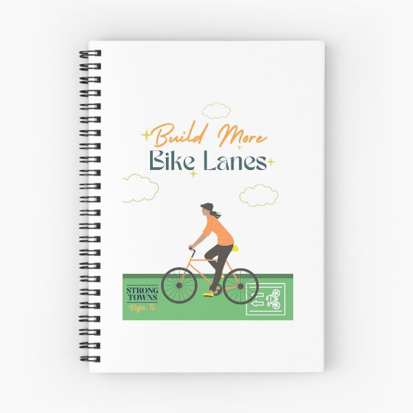 Aperçu de l'œuvre Construire plus de pistes cyclables créée et vendue par ExcuseTea.