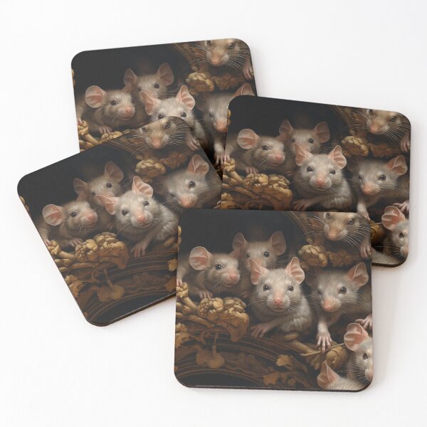 Item preview, Rascally Rats Pattern designed and sold by Shannon Hilson.
