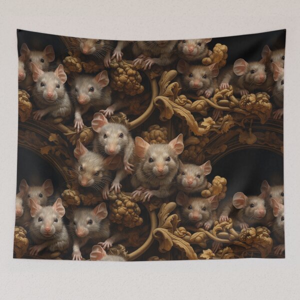 Item preview, Rascally Rats Pattern designed and sold by Shannon Hilson.