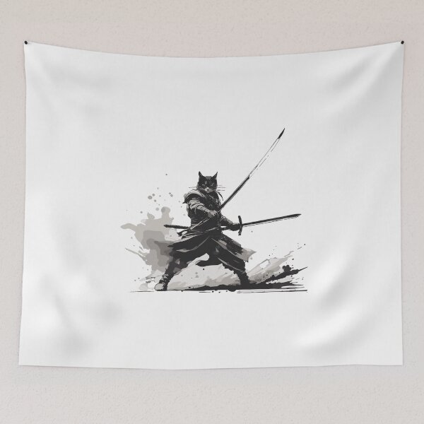 Item preview, Cat Warrior designed and sold by MindFrank.