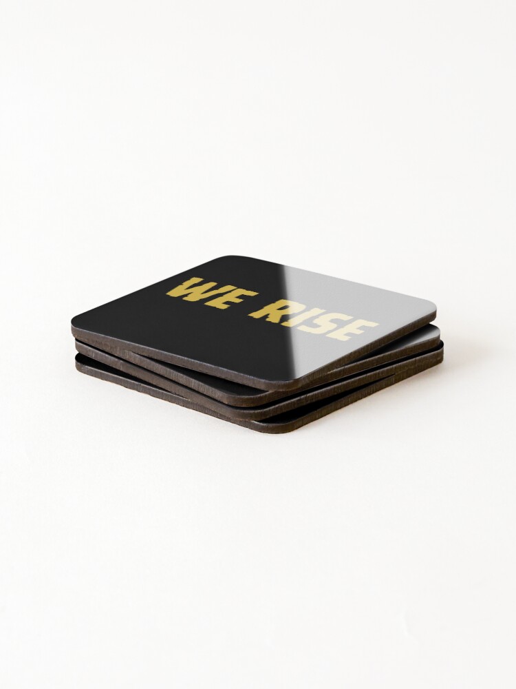 Thumbnail 4 of 5, Coasters (Set of 4), We Rise designed and sold by theprof2021.