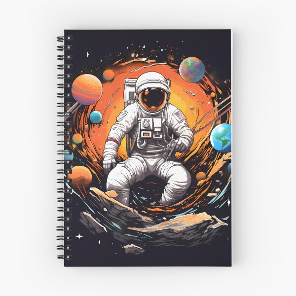 Item preview, "Discovering the Uncharted: Astronaut's Vision" designed and sold by Art-Vortex-fr.