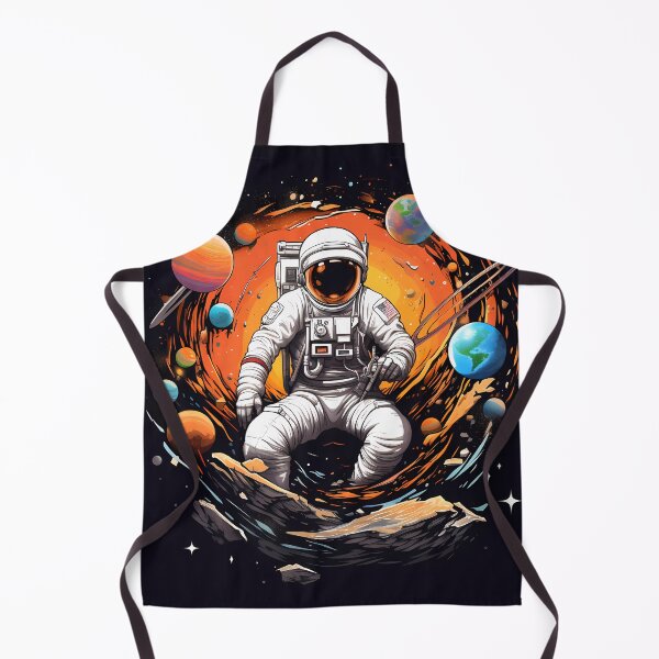 Item preview, "Discovering the Uncharted: Astronaut's Vision" designed and sold by Art-Vortex-fr.