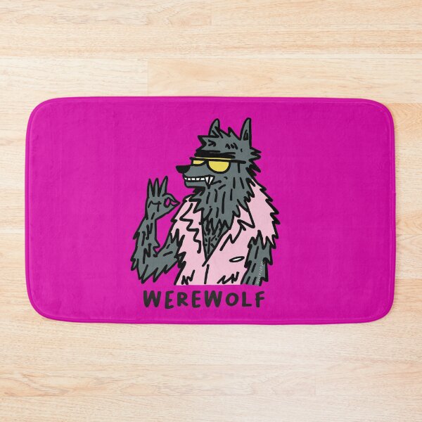 Item preview, Cool Werewolf Doodle designed and sold by PickledjoArt.