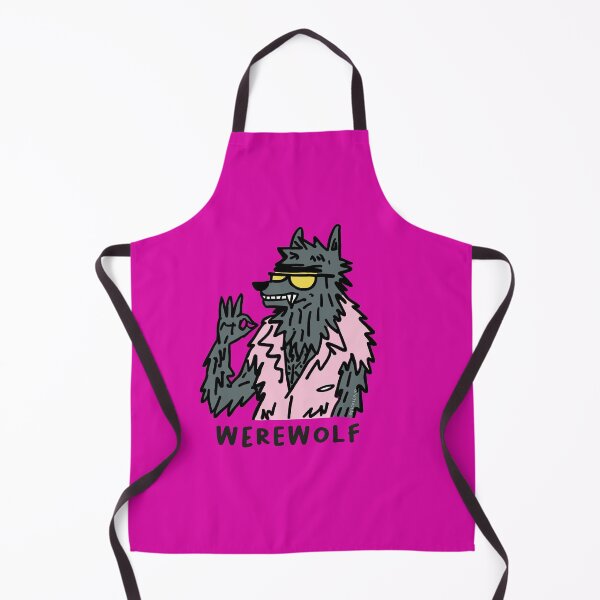 Item preview, Cool Werewolf Doodle designed and sold by PickledjoArt.
