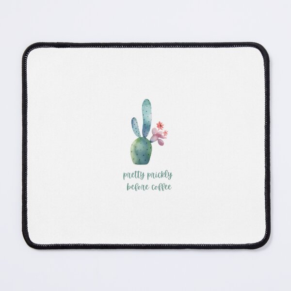 Item preview, Pretty Prickly Before Coffee designed and sold by sableandpalm.