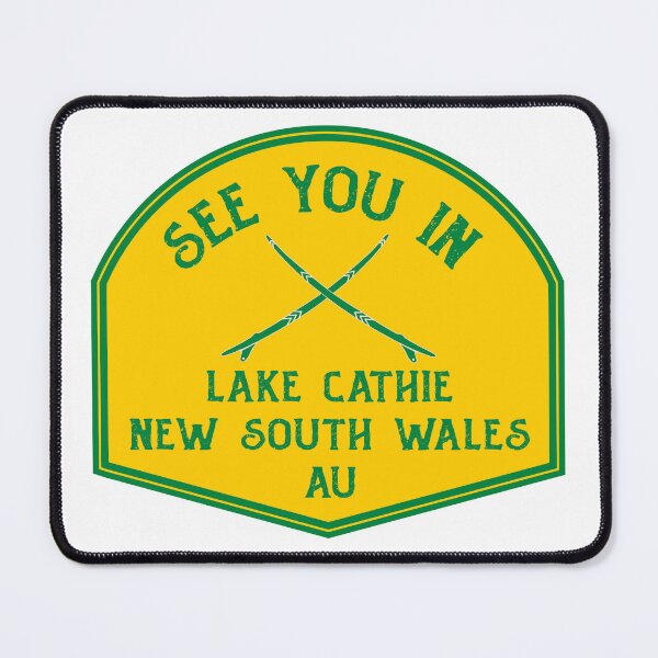 Item preview, Lake Cathie-New South Wales-Australia-Green and Gold-See You In Lake Cathie designed and sold by defimo.