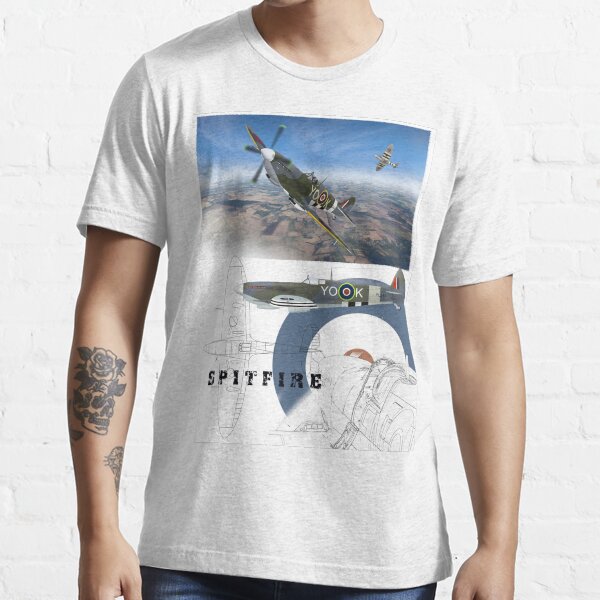 Vista previa del artículo con la obra «Supermarine Spitfire Mk1X PL344 en Australia», diseñado y vendido por STEPHEN TURNER.