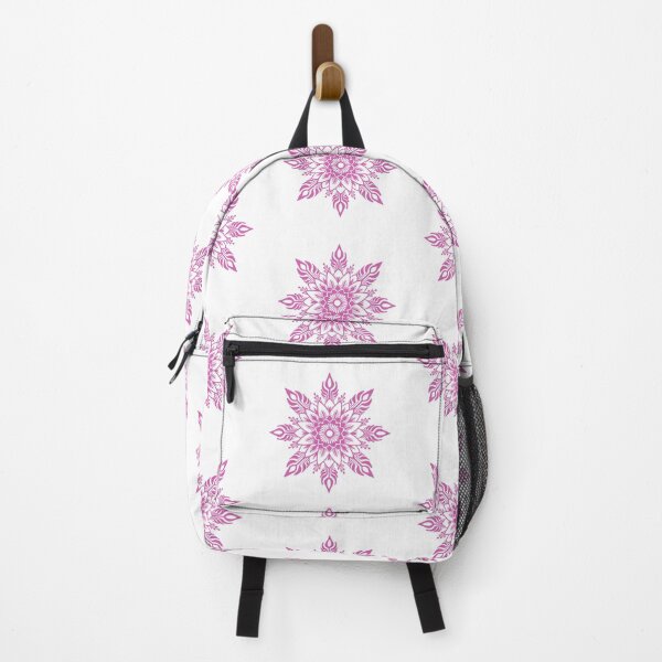 Item preview, Bright pink starburst mandala designed and sold by EM Rodero.