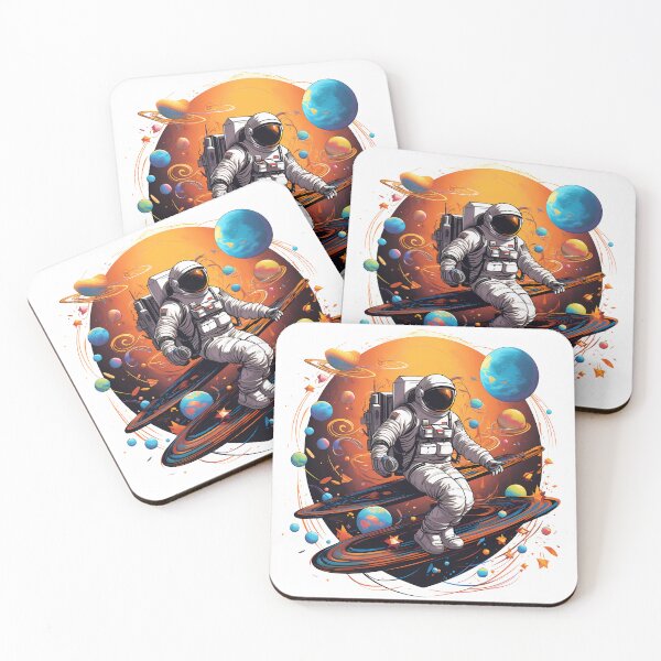 Item preview, "Discovering the Uncharted: Astronaut's Vision" designed and sold by Art-Vortex-fr.