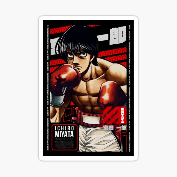 Ippo - hajime no ippo boxing Sticker for Sale by ramis