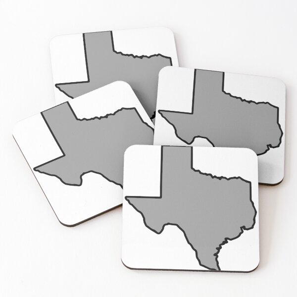 Item preview, Grey Texas State Outline Silhouette designed and sold by mstark.