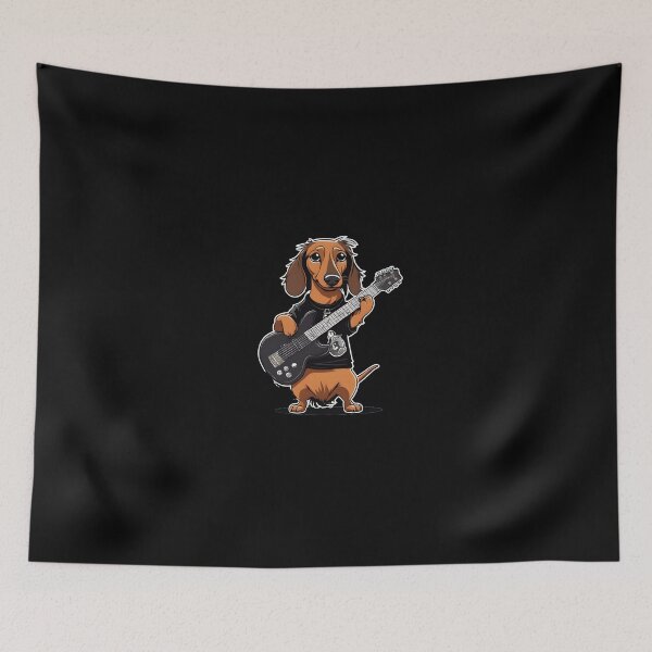 Item preview, Guitar Heroes - Dachshund VI designed and sold by DevemDavam.