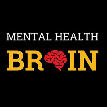 Artwork thumbnail, Mental Health Brain by FridPix