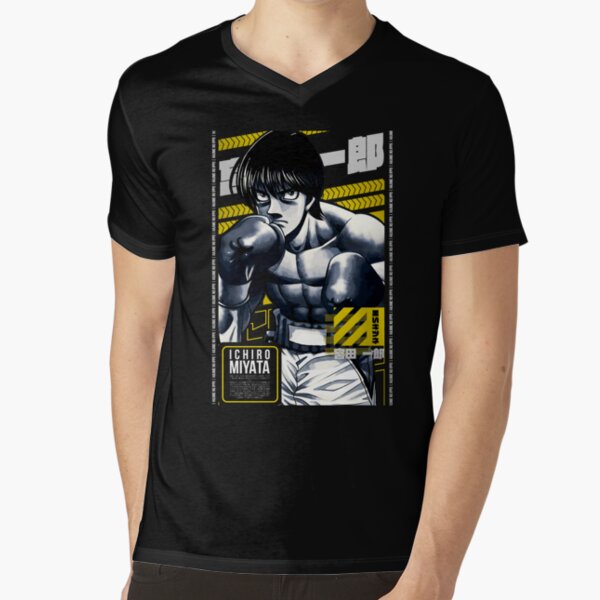 ICHIRO MIYATA, HAJIME NO IPPO, Anime Stars 3.0, BW,  Canvas Print for  Sale by Black Kitsune Argentina