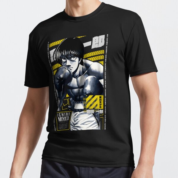 ICHIRO MIYATA, HAJIME NO IPPO, Anime Stars 3.0, BW,  Canvas Print for  Sale by Black Kitsune Argentina