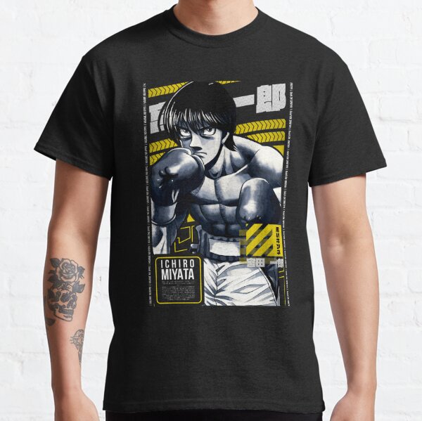 ICHIRO MIYATA, HAJIME NO IPPO, Anime Stars 3.0, BW,  Canvas Print for  Sale by Black Kitsune Argentina