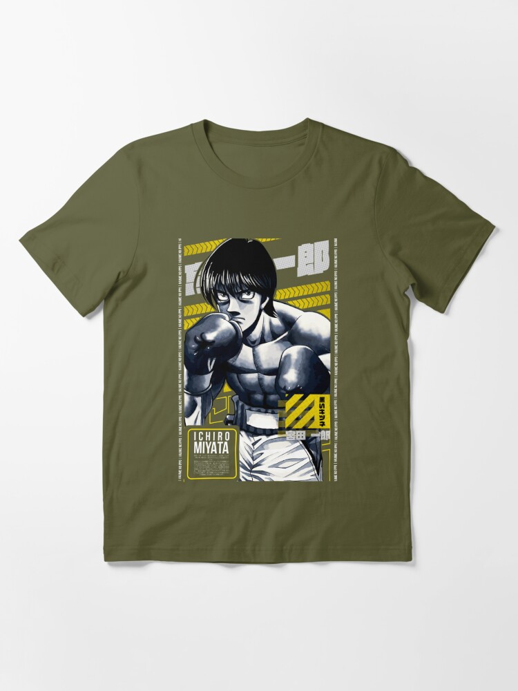 ICHIRO MIYATA, HAJIME NO IPPO, Anime Stars 3.0, BW,  Canvas Print for  Sale by Black Kitsune Argentina