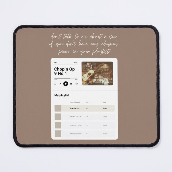 Item preview, frederic chopin playlist - brown designed and sold by Athenasgirl.