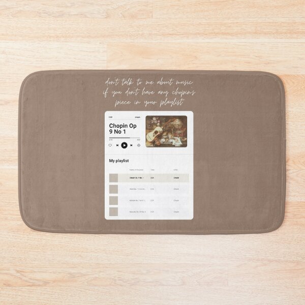 Item preview, frederic chopin playlist - brown designed and sold by Athenasgirl.