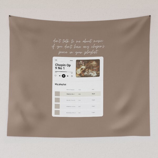 Item preview, frederic chopin playlist - brown designed and sold by Athenasgirl.