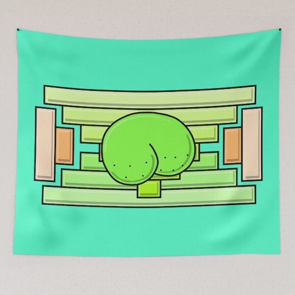 Item preview, Green Stacked thiCC Butt Logo designed and sold by thicc216.