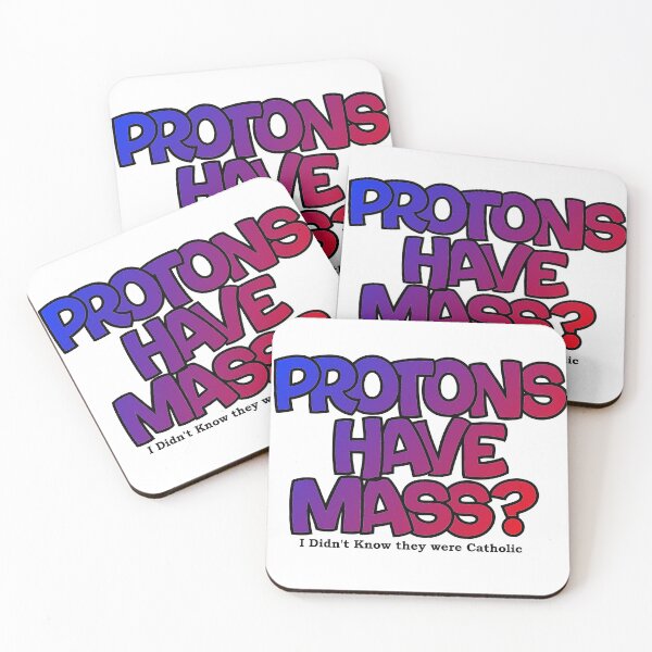 Item preview, Protons have mass? designed and sold by Lil-Bit-Batty.