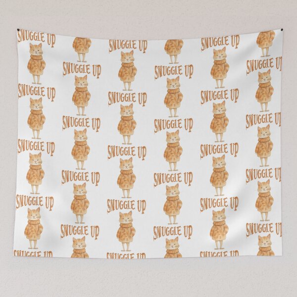 Item preview, Cat, Snuggle up, I Love, Fall,  2023. 2424, Sweater, Weather, Autumn, Colors, Hello, Autumn, cozy, cold, Cartoon, cats,   designed and sold by YellowishStore.