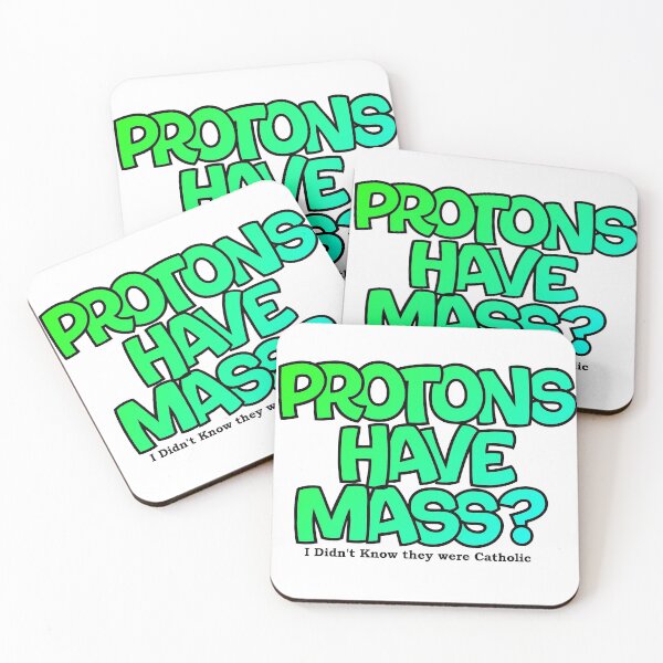 Item preview, Protons have mass? designed and sold by Lil-Bit-Batty.