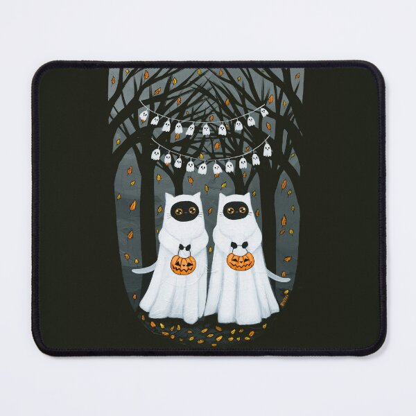 Item preview, Spooky Ghosty Twins designed and sold by KilkennyCat Art.