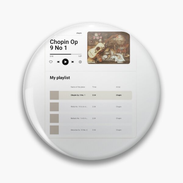 Item preview, chopin music playlist designed and sold by Athenasgirl.