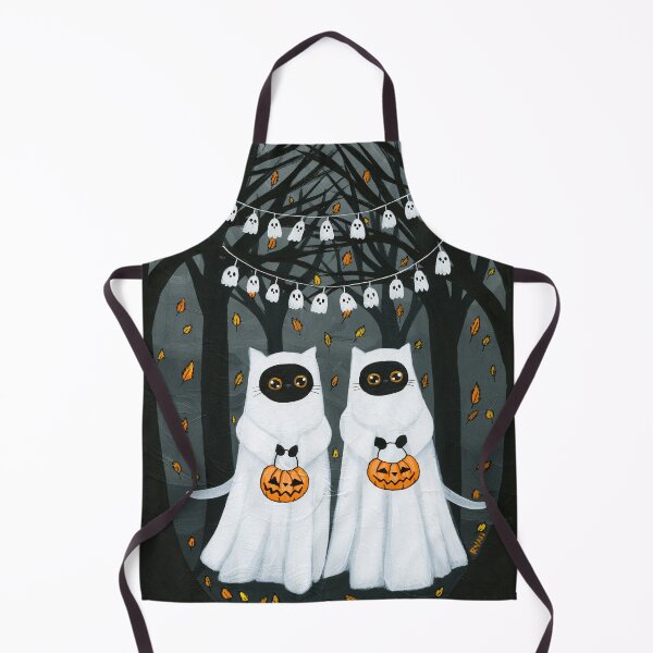 Item preview, Spooky Ghosty Twins designed and sold by KilkennyCat Art.