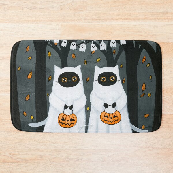 Item preview, Spooky Ghosty Twins designed and sold by KilkennyCat Art.