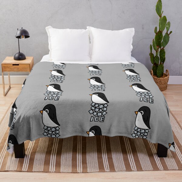 Item preview, Penguin on the ice.  Cute cartoon polar character. designed and sold by Creavision.