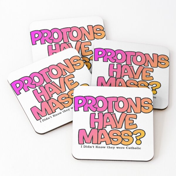 Item preview, Protons have mass? designed and sold by Lil-Bit-Batty.