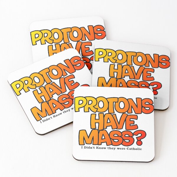Item preview, Protons have mass? designed and sold by Lil-Bit-Batty.