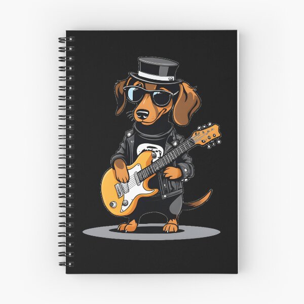 Item preview, Guitar Heroes - Dachshund II designed and sold by DevemDavam.